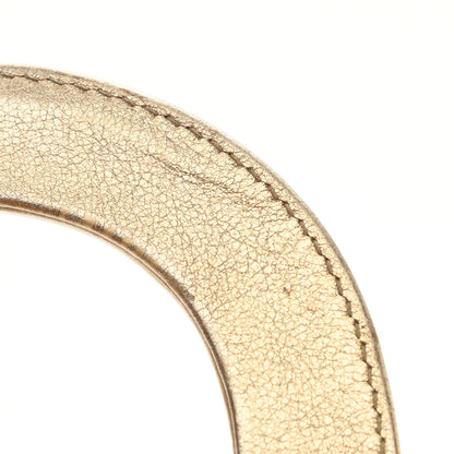 Christian Dior Metallic Lambskin Cannage Mini Lady Dior Gold 15 of 16