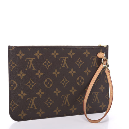 Louis Vuitton Monogram Neverfull MM GM Pochette 2 of 6