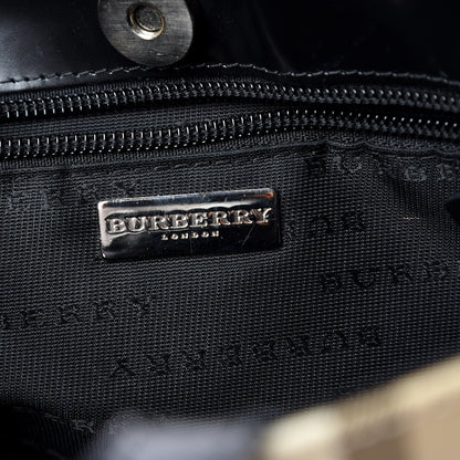 Burberry House Check Medium Tote Black 8 of 14
