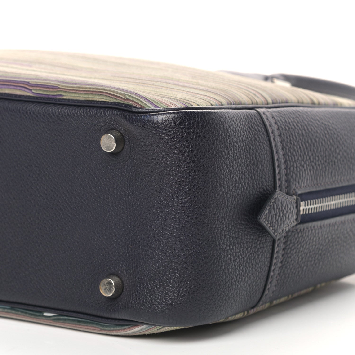 Hermes Togo Vibrato Plume 28 Bleu Indigo 9 of 11