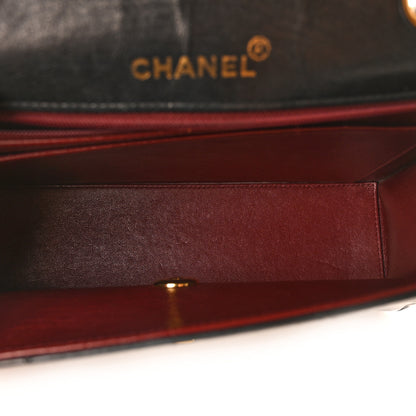 Chanel Lambskin Quilted Medium Mademoiselle Single Flap Black 5 of 10