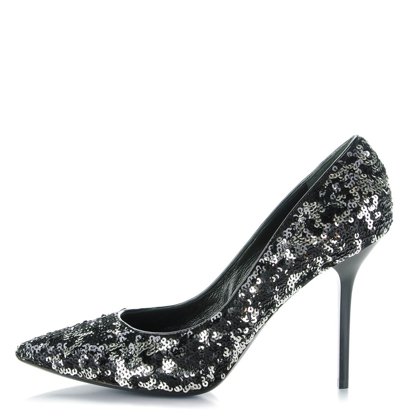 Sequin Liza Pumps 38.5 Black