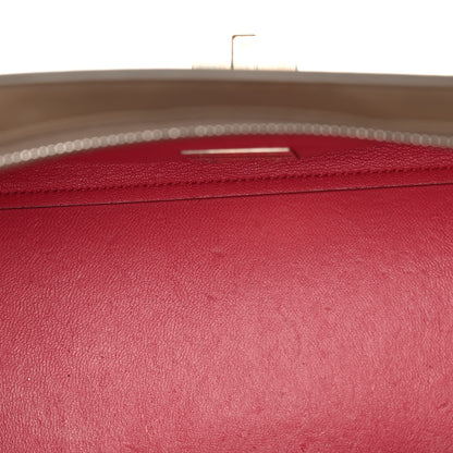 Celine Smooth Calfskin Suede Small Tri-Color Trapeze Pink 5 of 13