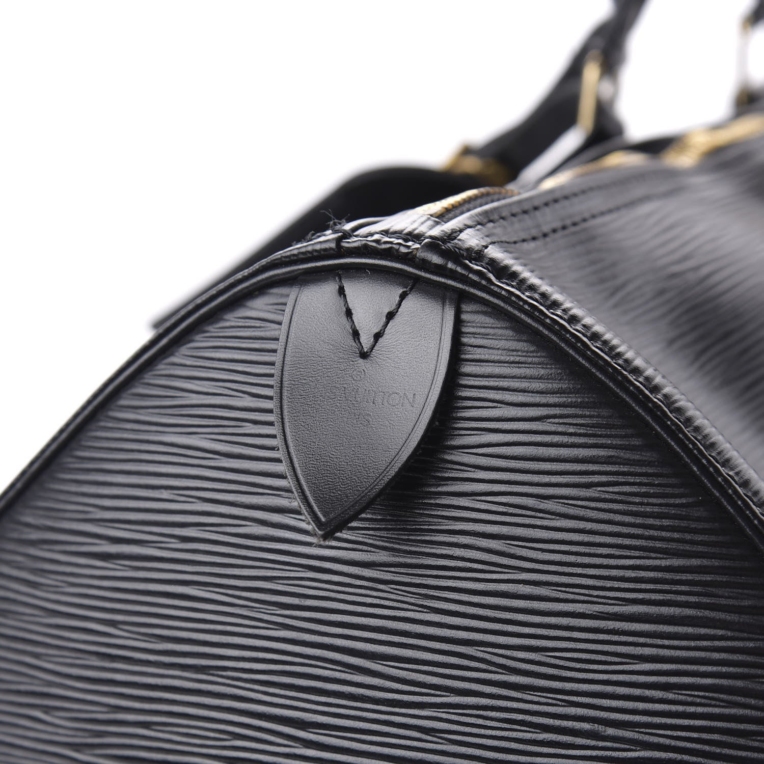 Louis Vuitton Epi Keepall 50 Black 7 of 9