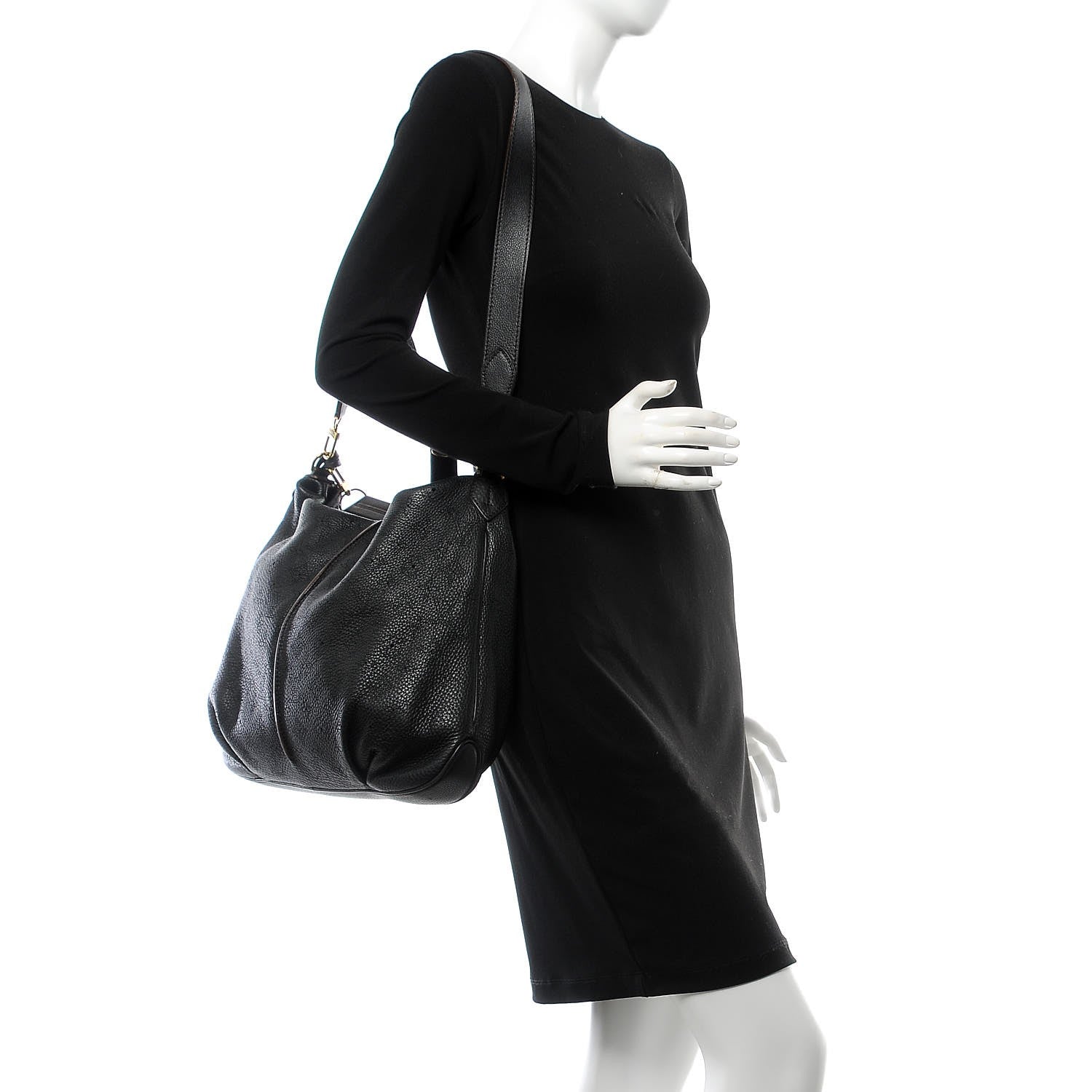 Louis Vuitton Mahina Selene PM Black 2 of 10