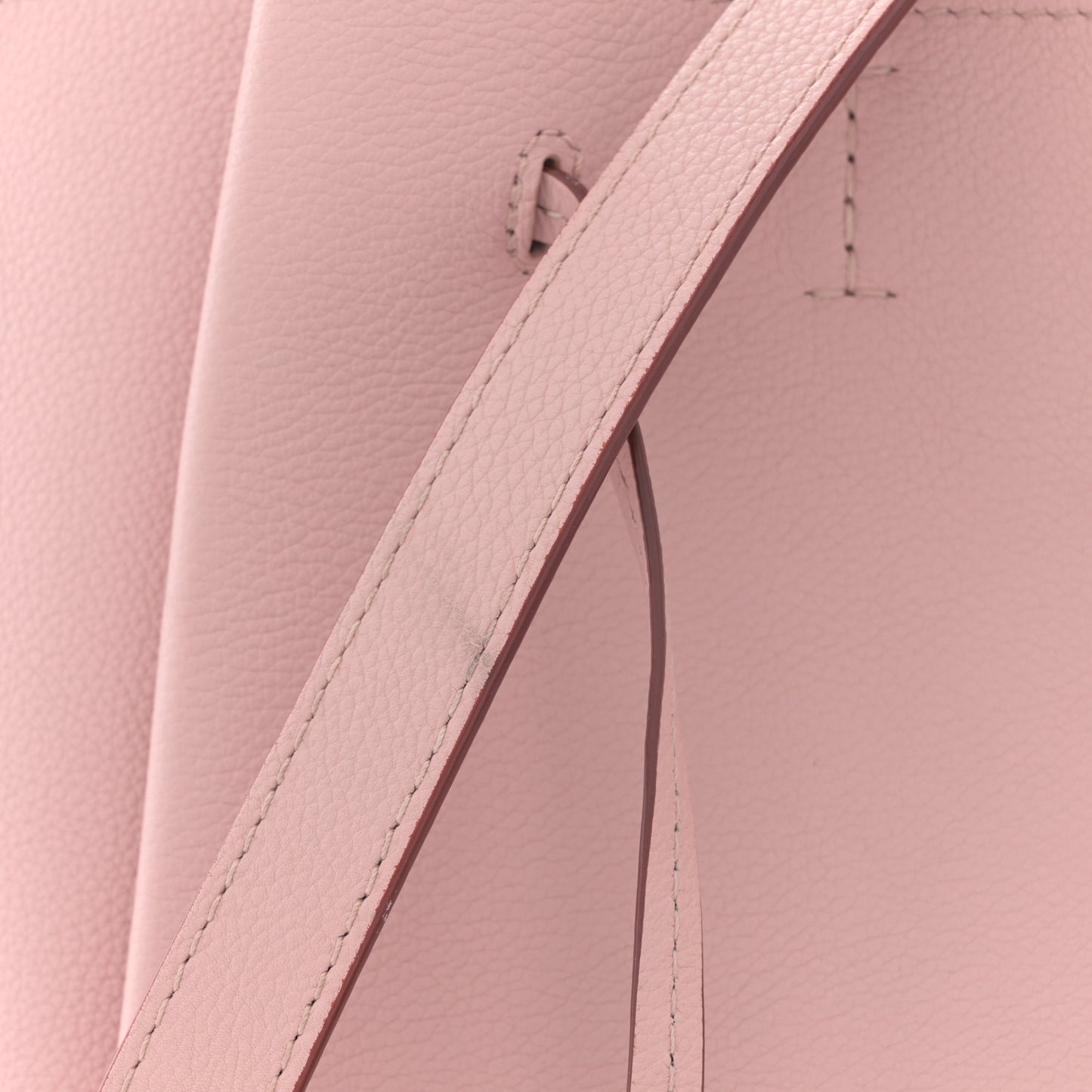 Calfskin Lockmeto Rose Poudre