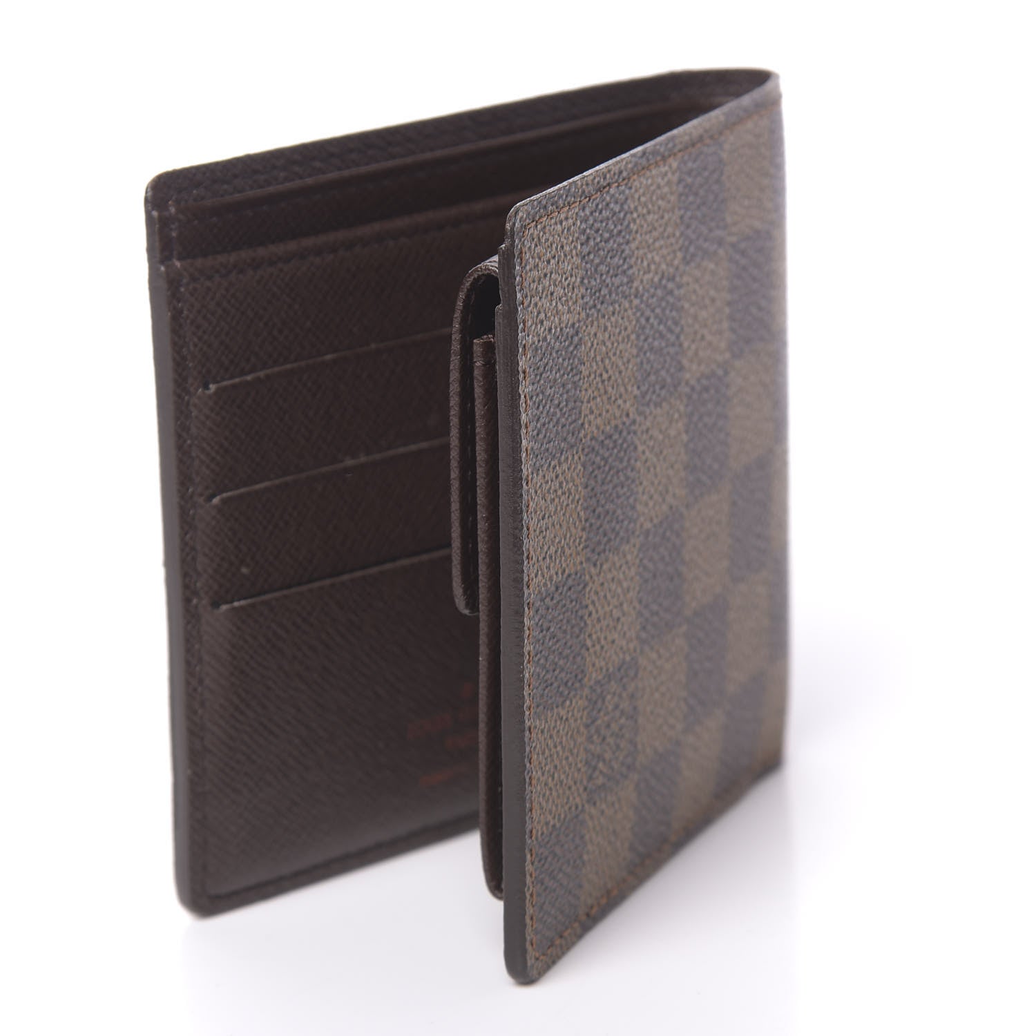 Louis Vuitton Damier Ebene Marco Wallet 3 of 6