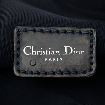 Christian Dior Canvas Dragon Print Mini Saddle Pochette Blue 6 of 10