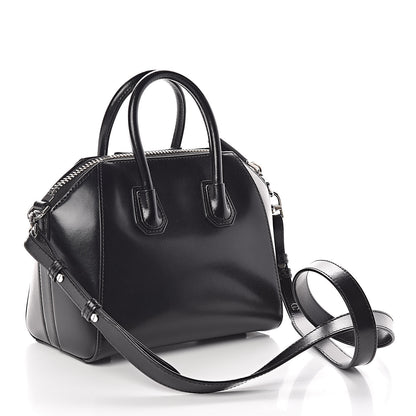 Givenchy Shiny Lord Calfskin Mini Antigona Black 3 of 10