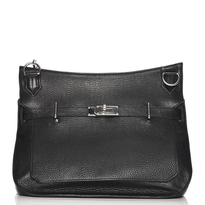 Hermes Taurillon Clemence Jypsiere 37 Black 4 of 31