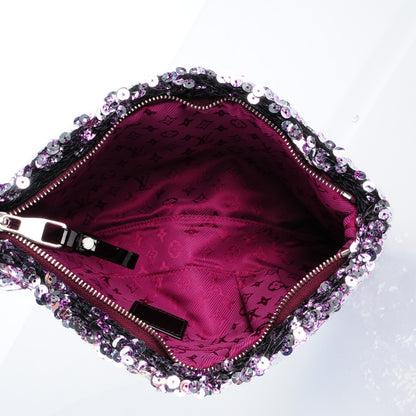 Louis Vuitton Sequin Pochette Rococo Violet 5 of 7