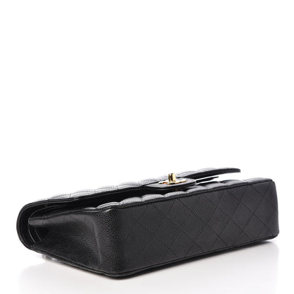 Chanel Caviar Quilted Medium Double Flap Black 5 of 11