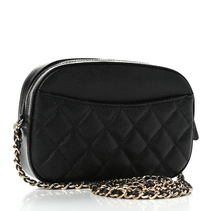 Chanel Caviar Quilted Vanity With Chain Black 2 of 4