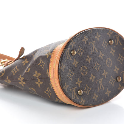 Louis Vuitton Monogram Petit Bucket 23 8 of 9