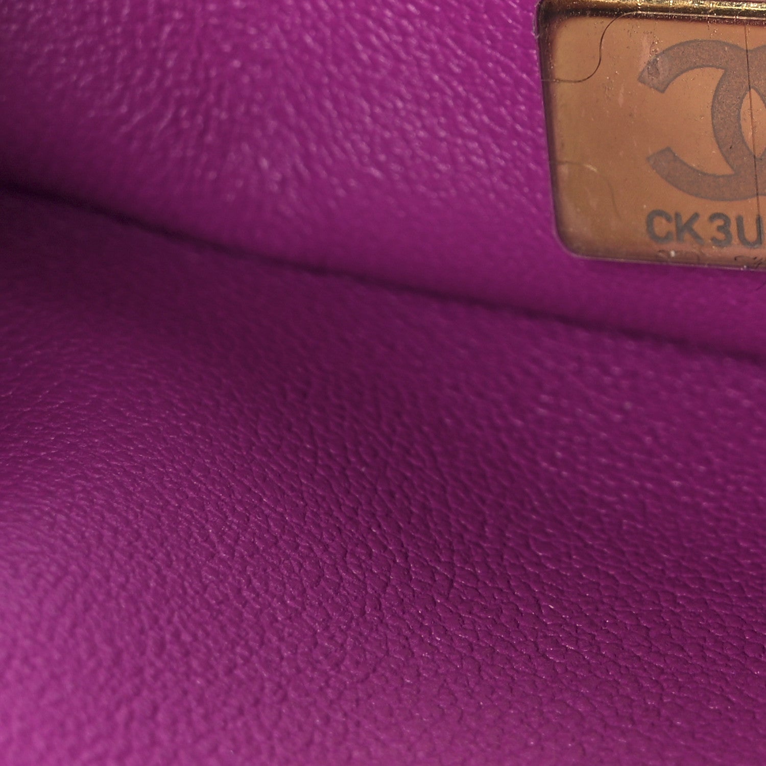 Chanel Caviar Quilted Mini Top Handle Flap Dark Pink 8 of 12