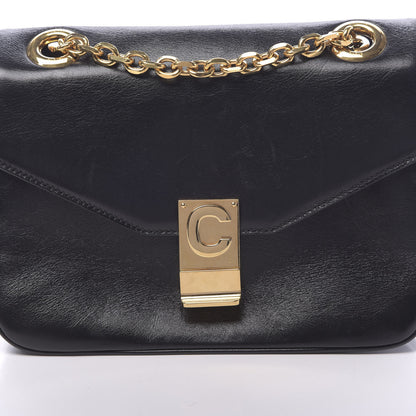 Celine Shiny Calfskin Small C Bag Black 11 of 15