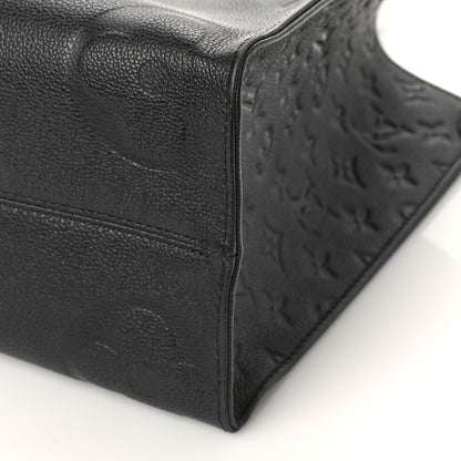 Louis Vuitton Empreinte Monogram Giant Onthego MM Black 8 of 8