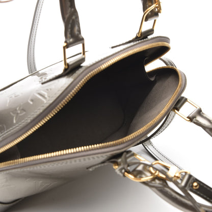 Louis Vuitton Vernis Alma BB Gris Art Deco 7 of 8