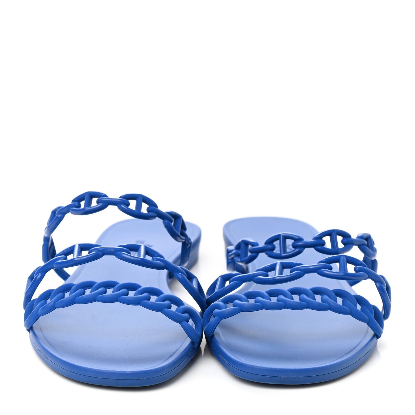 Rubber Chaine d'Ancre Rivage Sandals 38 Bleu Smalt