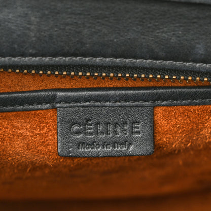 Celine Smooth Drummed Calfskin Nano Tri-Color Luggage Indigo 6 of 16