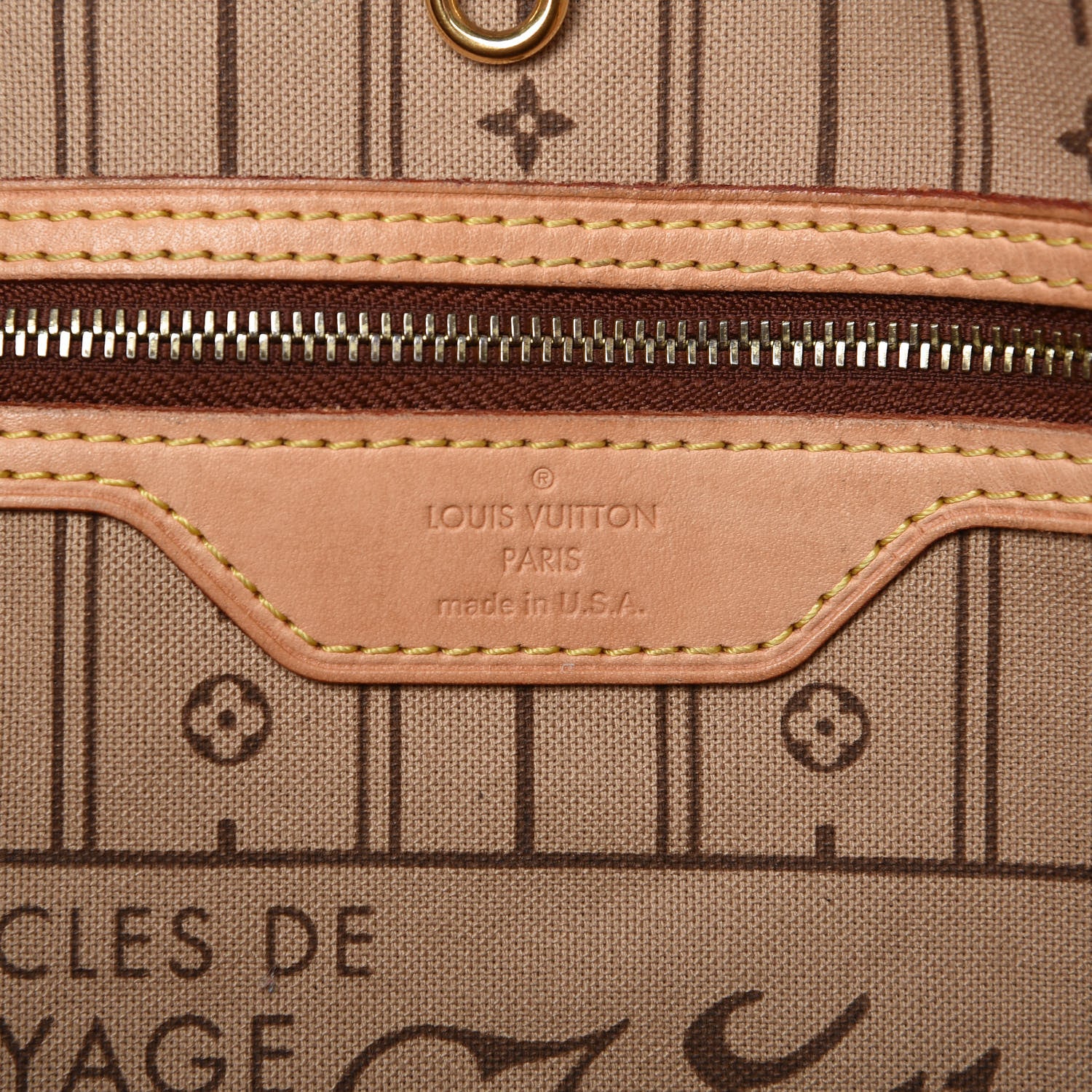 Louis Vuitton Monogram Neverfull MM 6 of 18