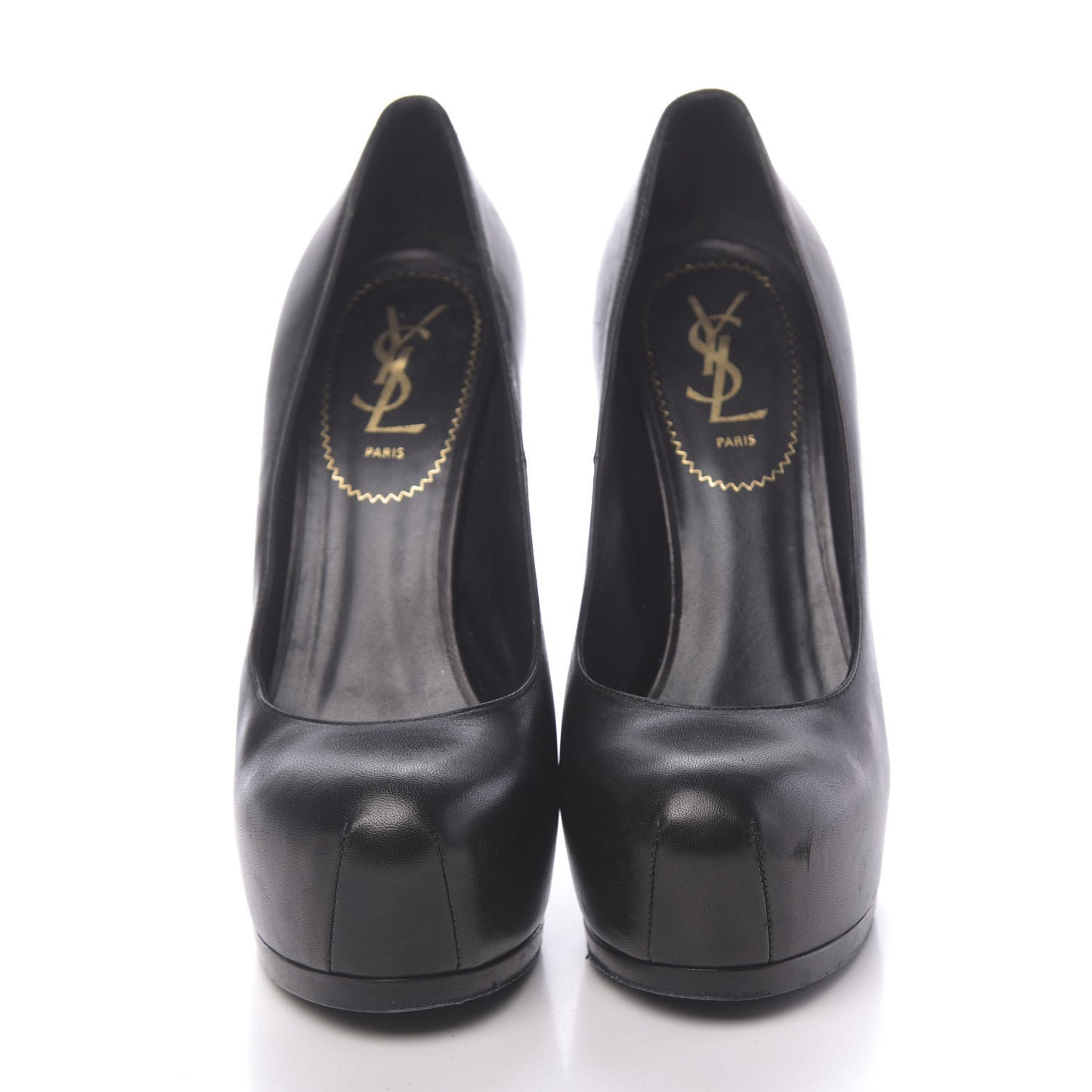 Calfskin Tribtoo 105 Pumps 38 Black