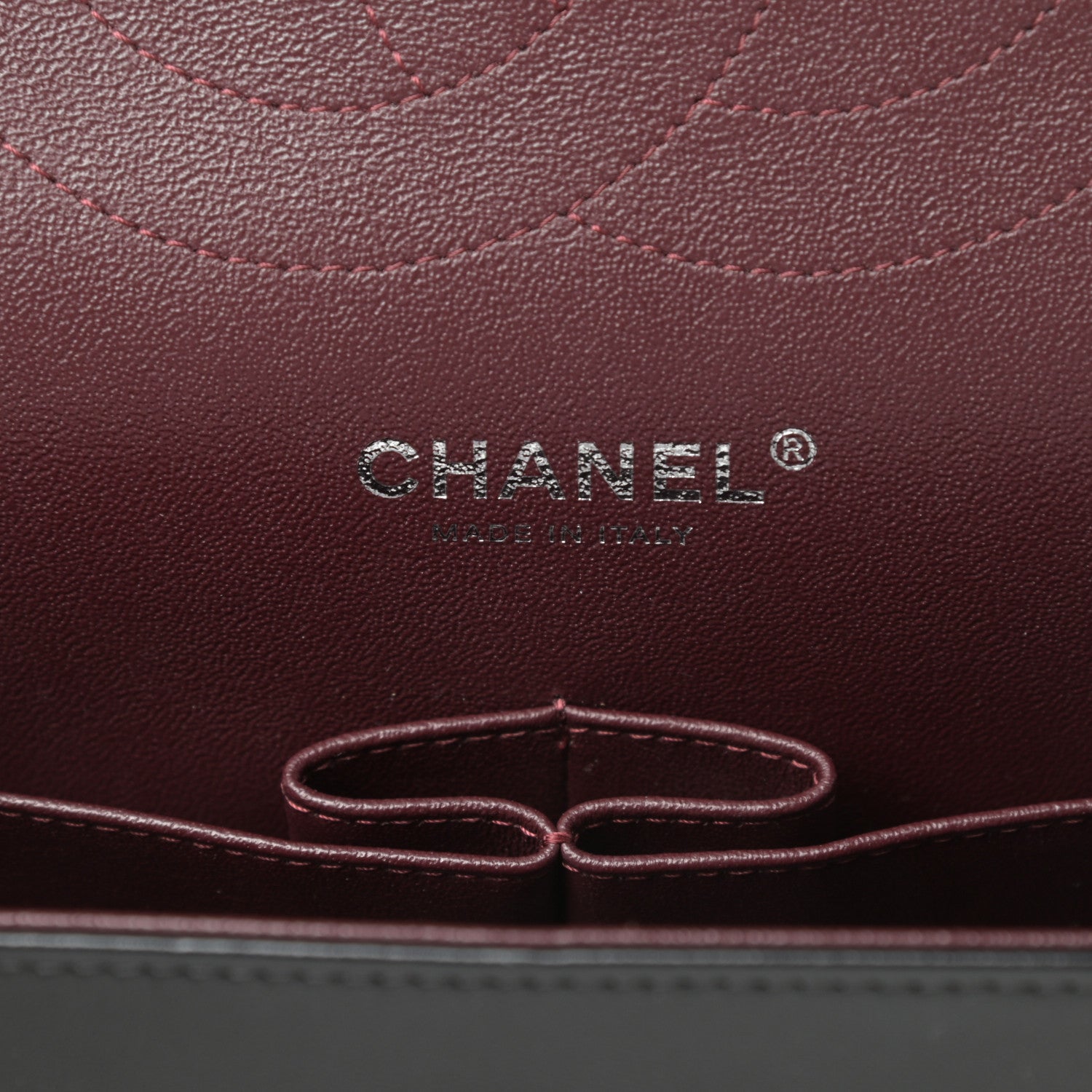 Chanel Lambskin Chevron Quilted Jumbo Double Flap Black 6 of 12