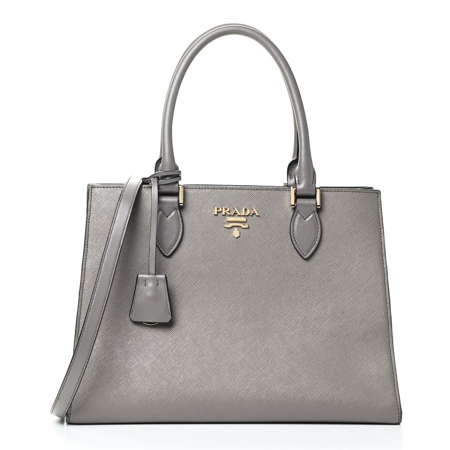 Prada Saffiano Soft Tote Argilla 1 of 4
