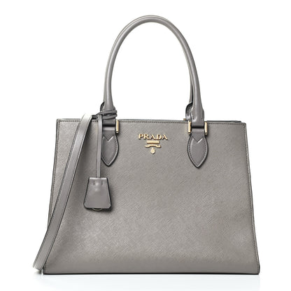 Prada Saffiano Soft Tote Argilla 1 of 4