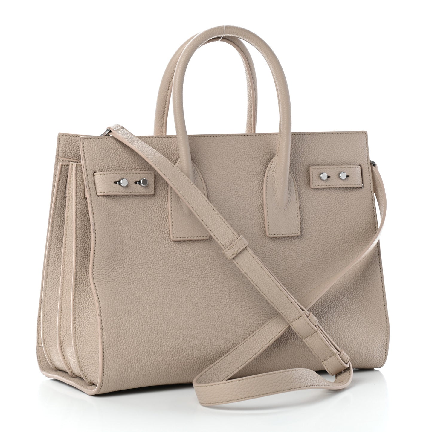 Grained Calfskin Small Supple Sac De Jour