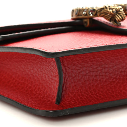 Gucci Calfskin Super Mini Dionysus Shoulder Bag Hibiscus Red 7 of 8