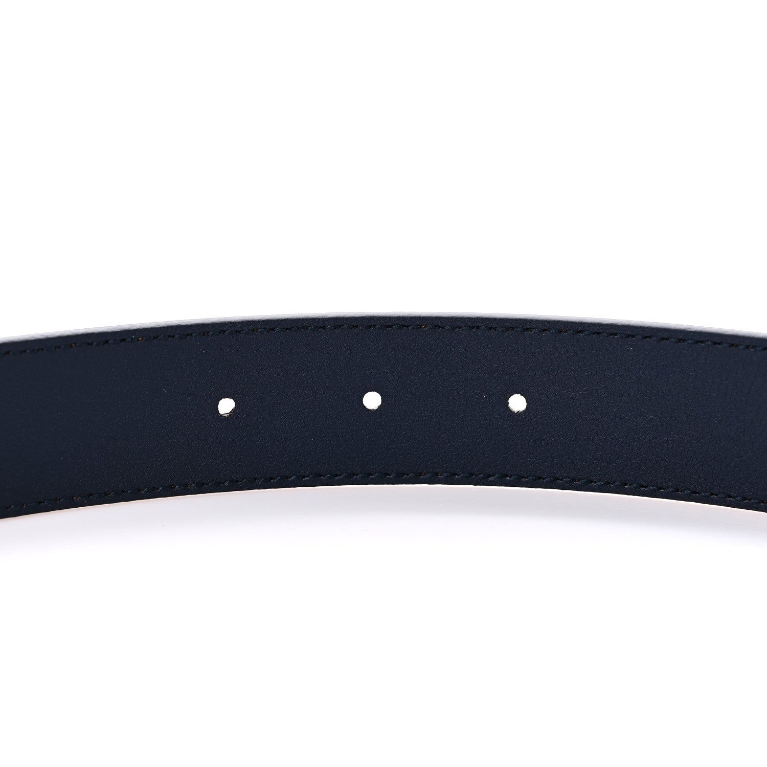 Gucci GG Supreme Monogram Kaleidoscope Double G 30mm Belt 90 36 Blue Orange Multicolor Blue Agata 4 of 5