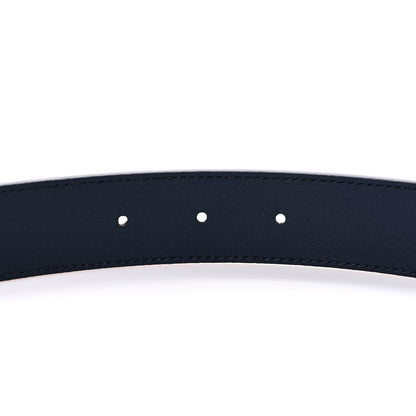 Gucci GG Supreme Monogram Kaleidoscope Double G 30mm Belt 90 36 Blue Orange Multicolor Blue Agata 4 of 5