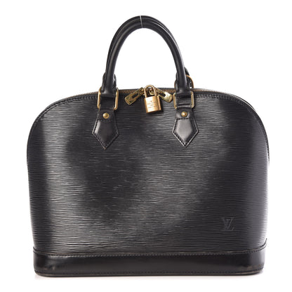 Louis Vuitton Epi Alma PM Black 1 of 11