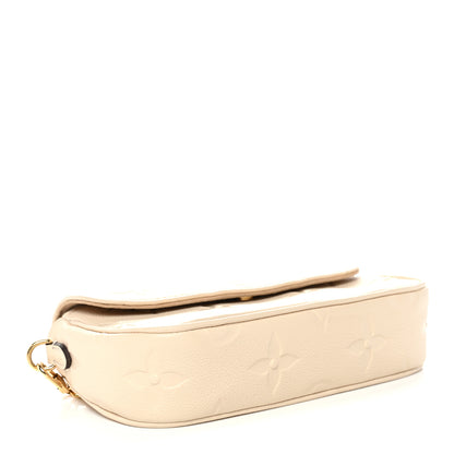 Louis Vuitton Empreinte Monogram Giant Ivy Wallet On Chain Cream 4 of 9