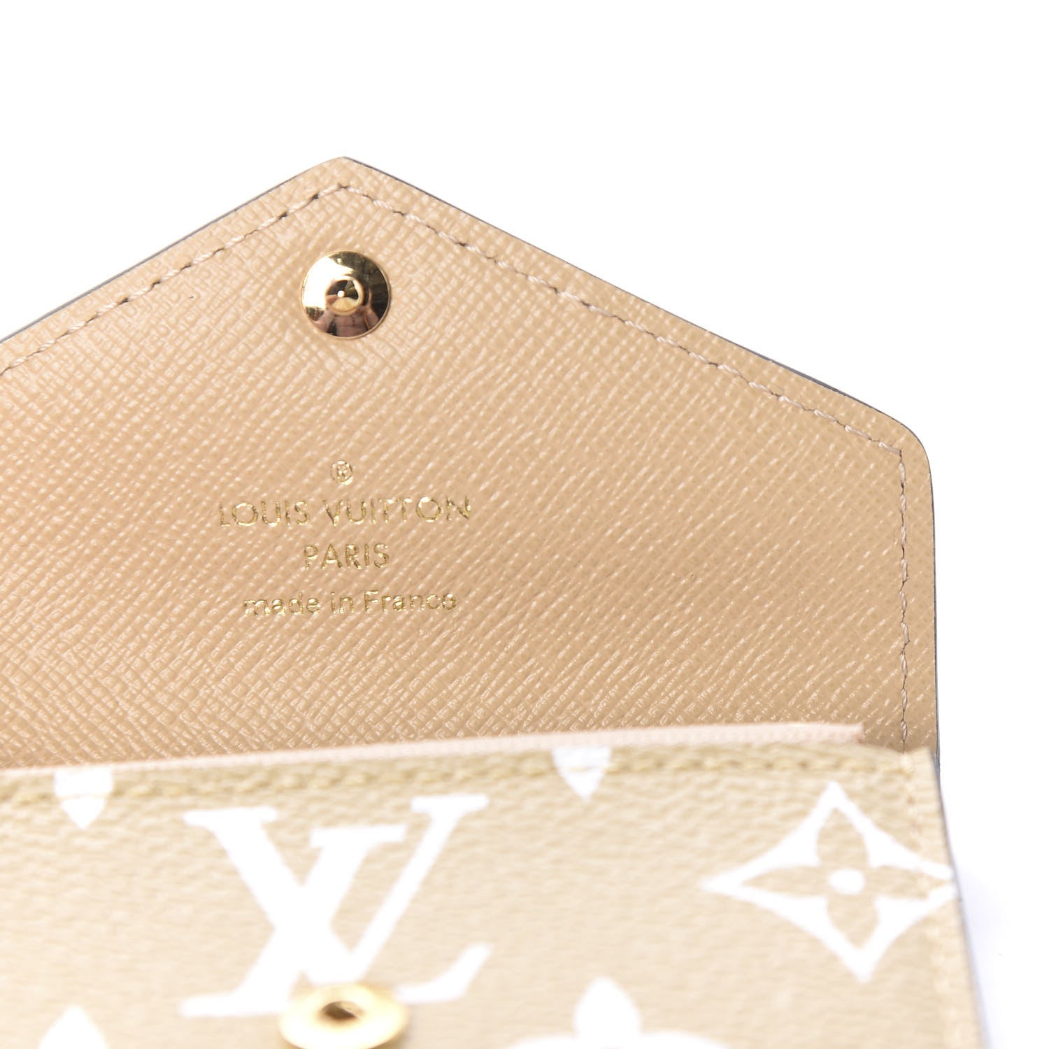 Louis Vuitton Monogram Giant Zoe Wallet Kaki 7 of 9