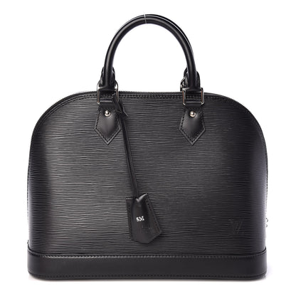Louis Vuitton Epi Alma MM Black 1 of 13