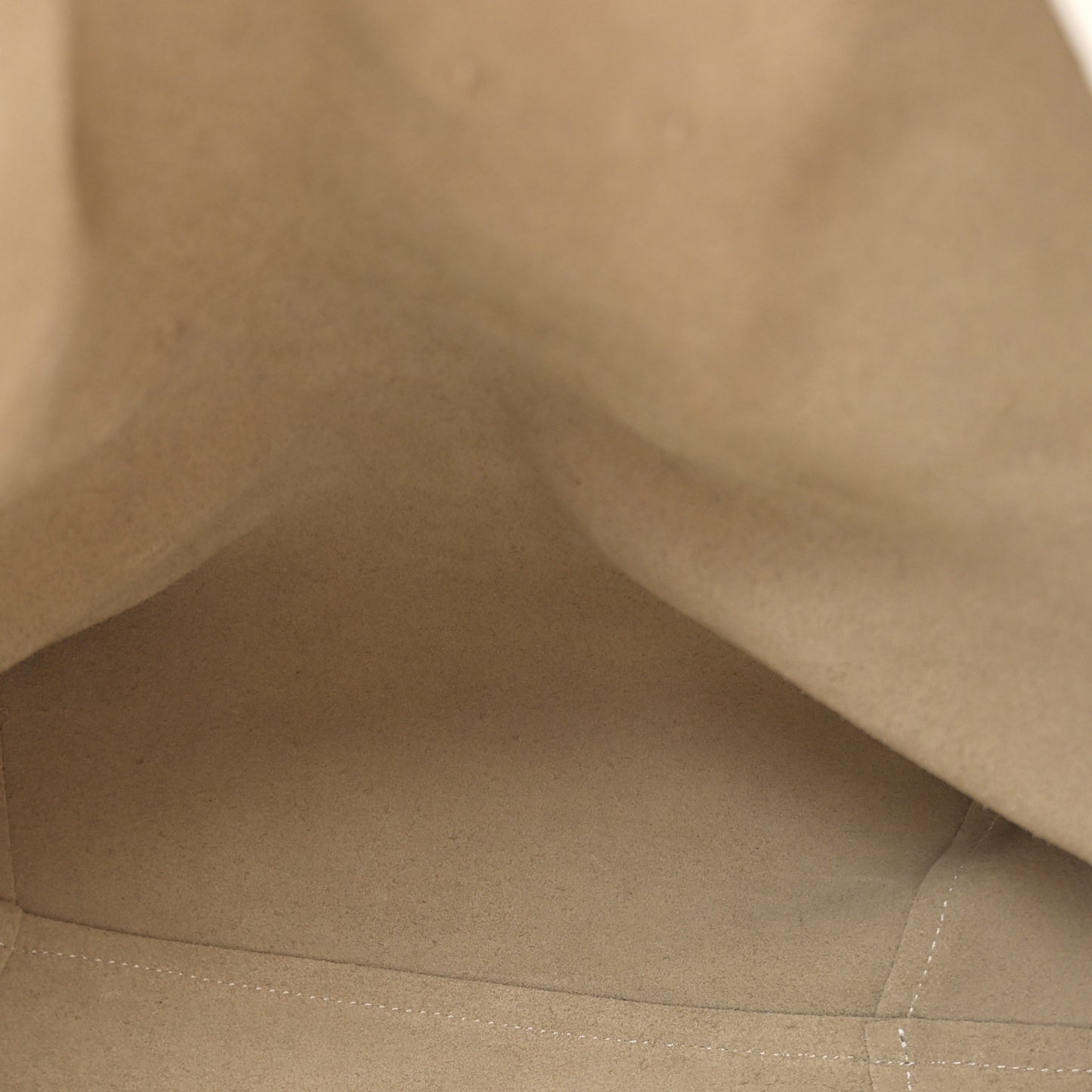 Tumbled Calfskin Backpack Bag White