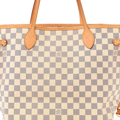 Louis Vuitton Damier Azur Neverfull MM 9 of 16