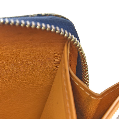 Louis Vuitton Monogram Denim Zippy Wallet Blue 7 of 7