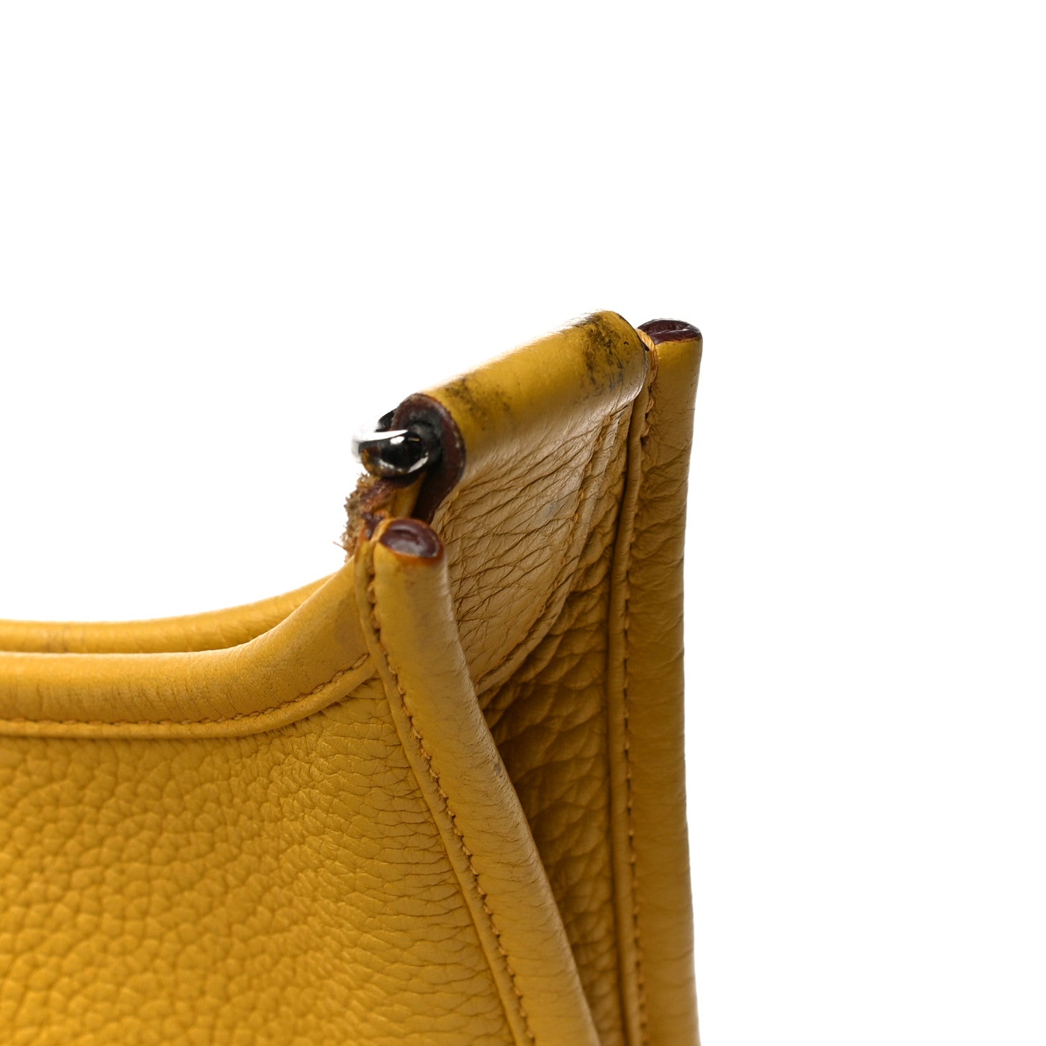 Hermes Taurillon Clemence Evelyne III PM Soleil 10 of 13