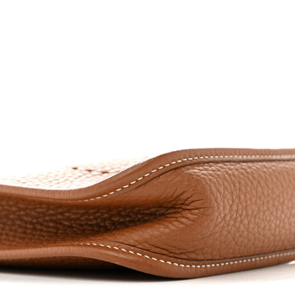 Hermes Taurillon Clemence Evelyne TPM Gold 9 of 13