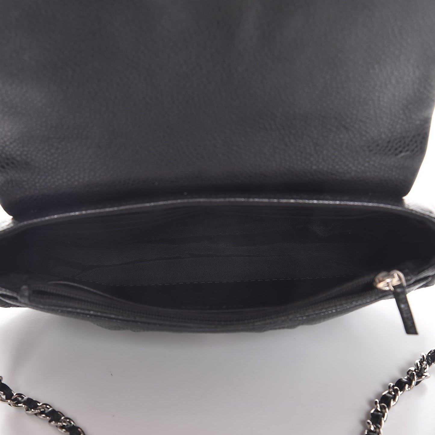 Caviar Half Moon Wallet On Chain WOC Black