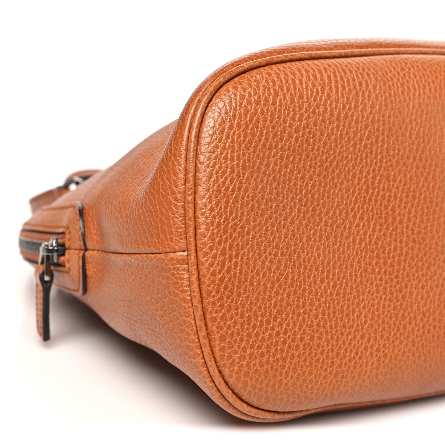 Calfskin Medium Dome Bag Saffron