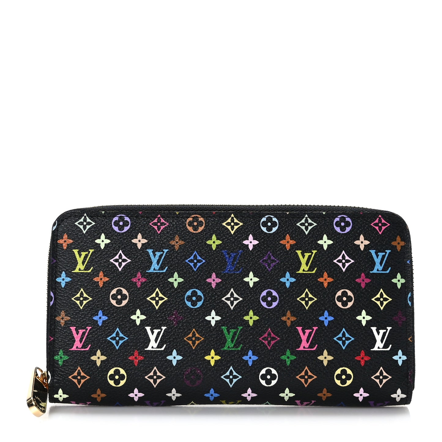 Monogram Multicolor Zippy Wallet Black Grenade