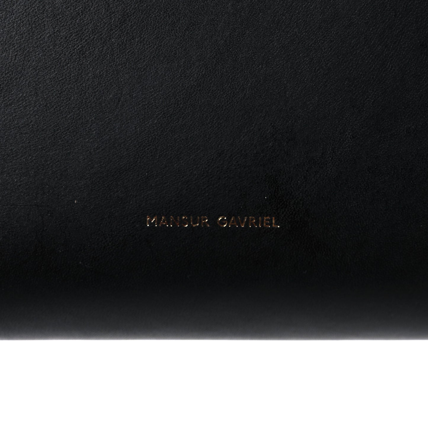 Vegetable Tanned Calfskin Bucket Bag Black Royal