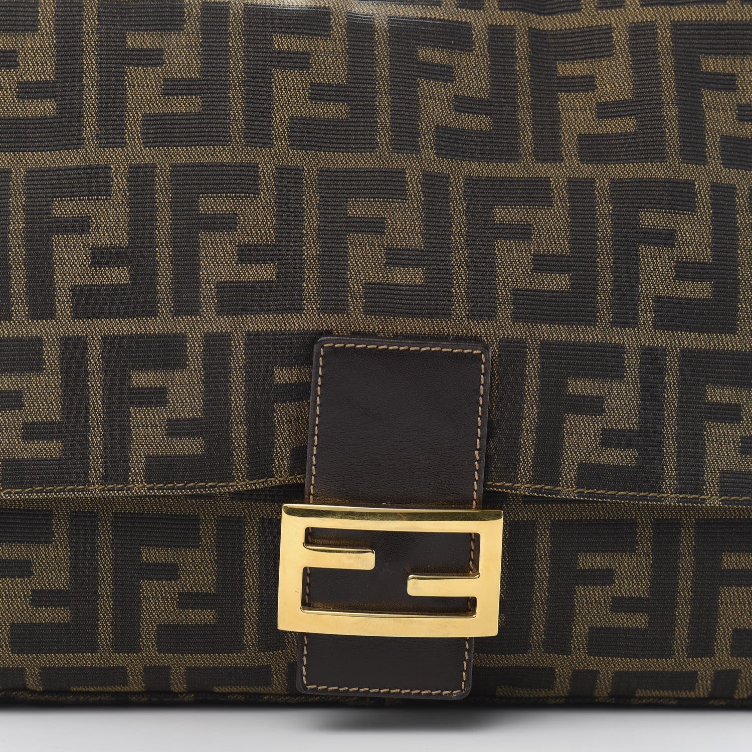 Fendi Zucca Mama Baguette Tobacco 10 of 10