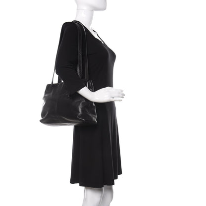 Chanel Lambskin CC Tote Black 2 of 14
