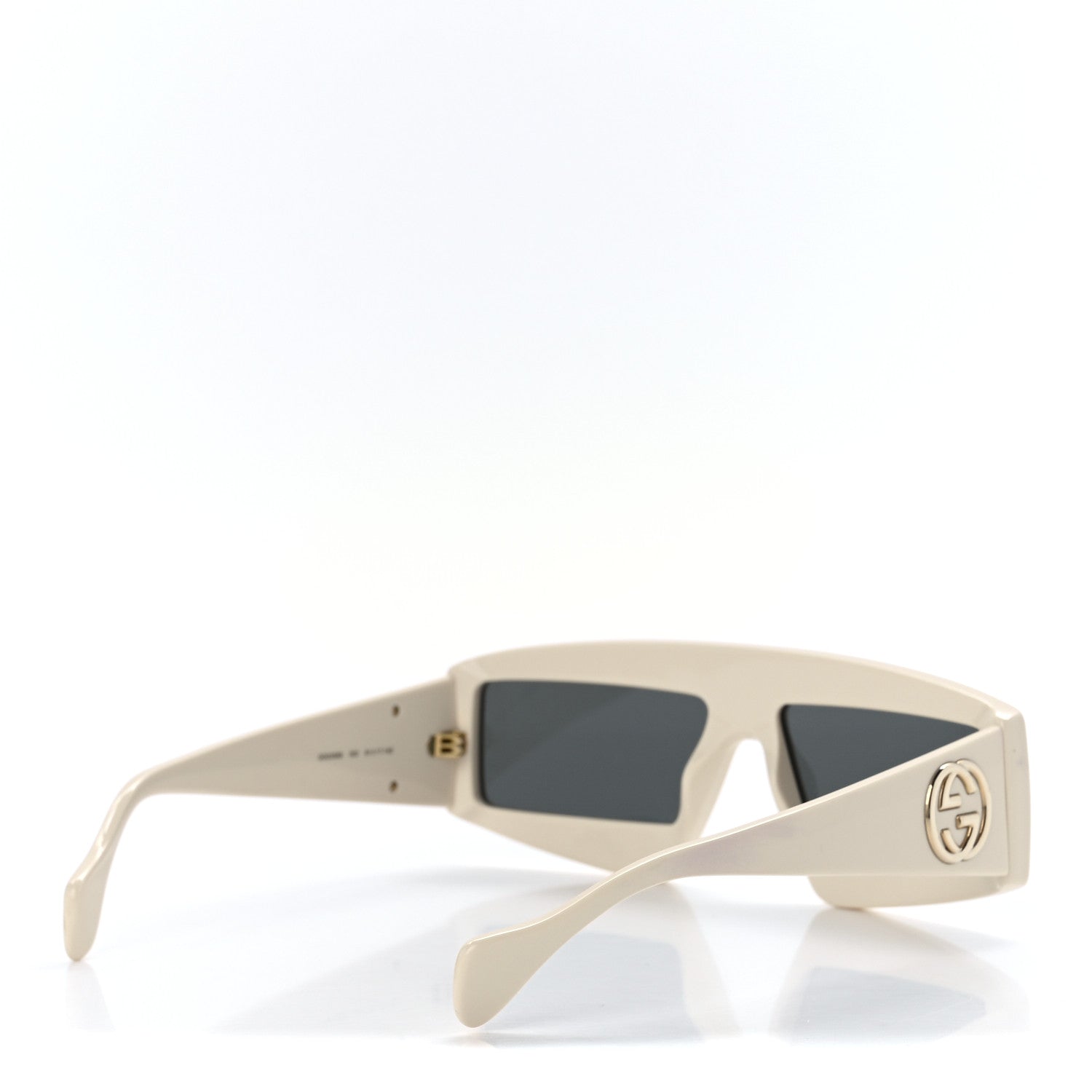 Gucci Acetate Shield Sunglasses GG0358S White 4 of 9