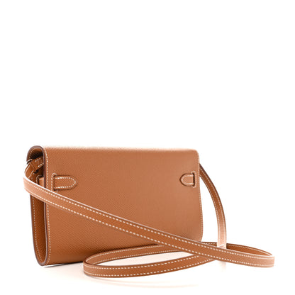 Hermes Epsom Kelly Wallet To Go Gold 3 of 11